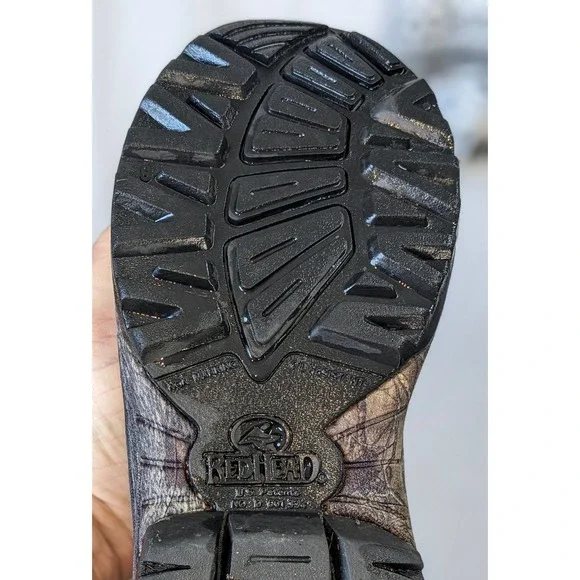 Red Head sz 8 Mens knee high insulated Camo Waterproof Hunting Boots Size 8 - Picture 8 of 8